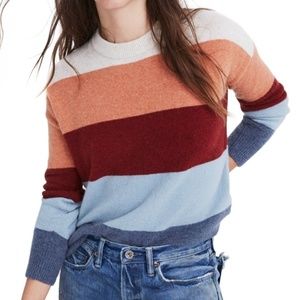 Madewell colorblock sweater Size S